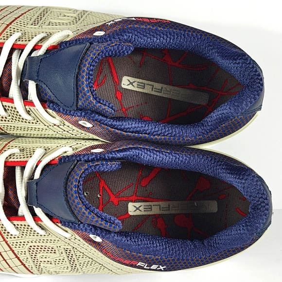 FootJoy HyperFlex Golf Shoes Men’s 10 Red White Blue Athletic Sneakers 51033 - Picture 12 of 16